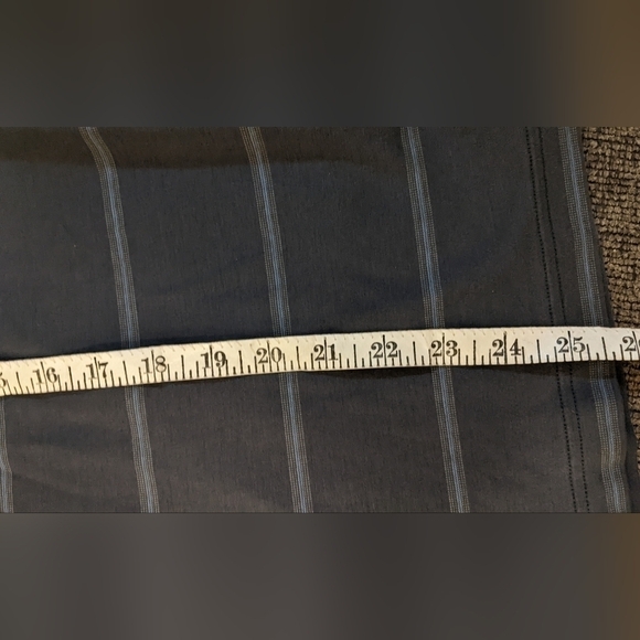 Banana Republic Striped Short Sleeve Polo Shirt Size XL Charcoal Gray - Picture 6 of 6